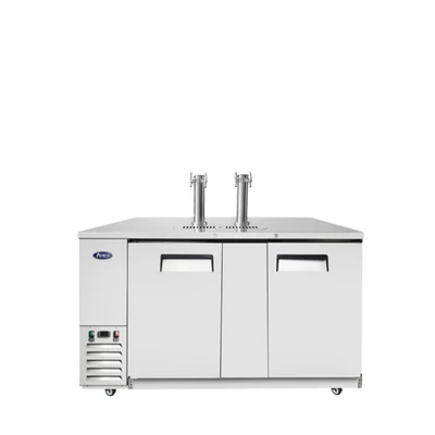 Atosa MKC68GR 68" W Solid Door Draft Beer Cooler - 115 Volts
