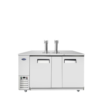 Atosa MKC68GR 68" W Solid Door Draft Beer Cooler - 115 Volts