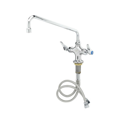T&amp;S Brass B-0201 Mixing Faucet single hole deck mount 12"