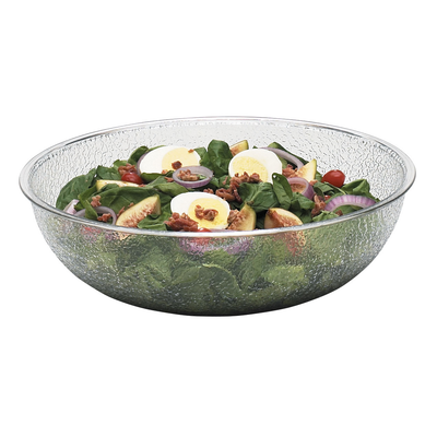 Cambro PSB12176 12" 5.8 qt PolyCarbonate Clear Round Camwear Salad Bowl