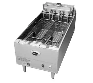 Wells F-1725 40 lb Single Electric Countertop Fryer - 208 Volts