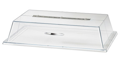 Cal-Mil 329-12 12" W x 20" D x 4" H Polycarbonate Clear Rectangular Display Cover