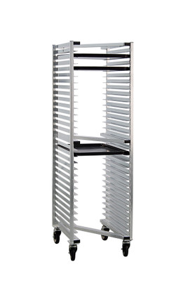 New Age 1330Z 69.75"H "Z" Type Nesting 30 Bun Pan Rack