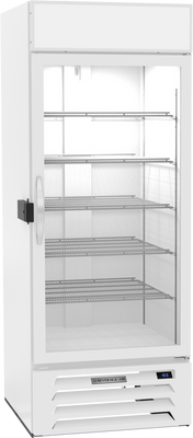 Beverage Air MMF27HC-1-W-IQ 31.25"W One-Section Glass Door MarketMax DUAL TEMP Merchandiser