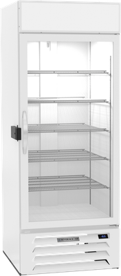 Beverage Air MMF27HC-1-W-IQ 31.25"W One-Section Glass Door MarketMax DUAL TEMP Merchandiser