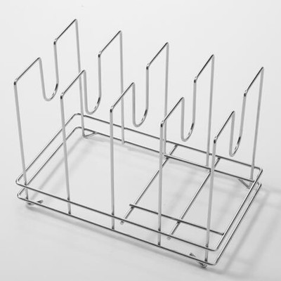 American Metalcraft 18040 14" L Chrome Plated Steel Pizza and Bakers Screen Rack