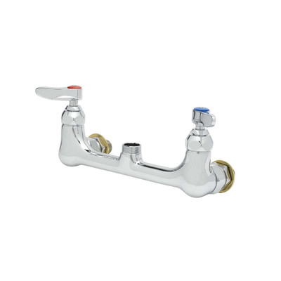 T&amp;S Brass B-0230-CCLN Sink Mixing Faucet wall mounted 8"