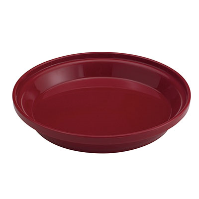 Cambro HK39B487 Heat Keeper Cranberry Insulated Base for 9&quot; Plate