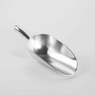 American Metalcraft ASC24 24 Oz. Round Bottom Aluminum Utility Scoop