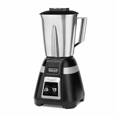 Waring BB300S Blade 48 Oz. Bar Blender with Stainless Steel Container - 120 Volts, 1 HP