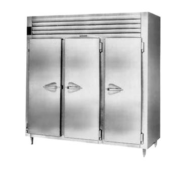 Traulsen RHT332NUT-FHS 76.31" W Stainless Steel Solid Doors Reach-In Spec-Line Refrigerator - 115 Volts