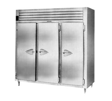 Traulsen RHT332NUT-FHS 76.31" W Stainless Steel Solid Doors Reach-In Spec-Line Refrigerator - 115 Volts