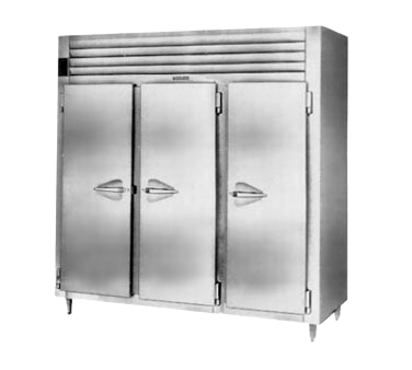 Traulsen RHT332NUT-FHS 76.31" W Stainless Steel Solid Doors Reach-In Spec-Line Refrigerator - 115 Volts
