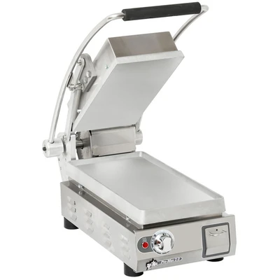 Star PST7EA-120V Pro-Max 2.0 Electronic Controls Panini Grill with Aluminum Smooth Plates - 120 Volts