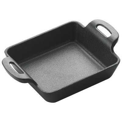 Winco CASM-4S
 10 Oz.
 Cast Iron
 Black
 Square
 FireIron Mini Induction Server