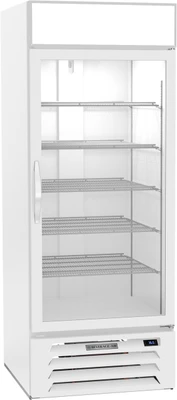 Beverage Air MMR27HC-1-W 30" W One-Section Glass Door Merchandiser MarketMax Refrigerated Merchandiser