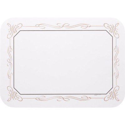 Dinex DX5350M 13-5/8" Round Straight Edge Tray Liner