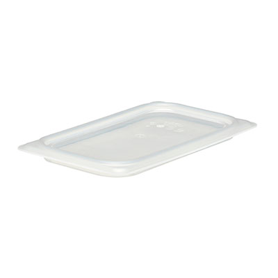 Cambro 40PPCWSC190 1/4 Size Translucent Food Pan Seal Cover - 6/Case