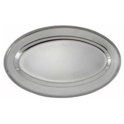 Winco OPL-16
Stainless Steel
Oval
Platter