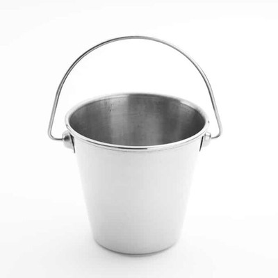 American Metalcraft SSP35 3.5" 10 Oz. Stainless Steel Mini Pail