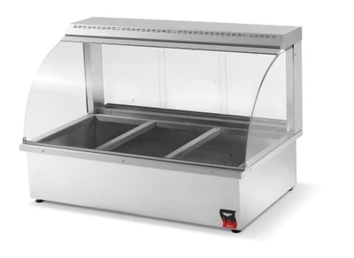 Vollrath 40732 Cayenne Hot Food Display Case 43"W X 19"D X 25"H Counter Top Full Service Type 1440 Watts