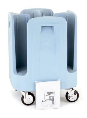 Metro PCD9 Blue Poker Chip Dish Dolly With Handle