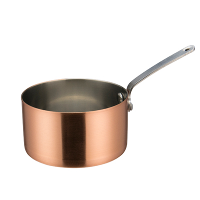 Winco DCWA-205C
 4-3/8&quot;
 18 Oz.
 Copper
 Round
 Mini Sauce Pan