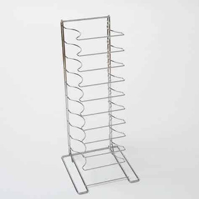American Metalcraft 19030 11 Shelves Chrome Plated Steel Pizza Pan Rack