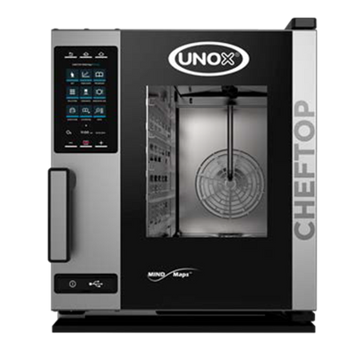 Unox XACC-0513-EPL Left-to-Right Door Opening Countertop Electric ChefTop MIND.Maps Plus Compact Combi Oven