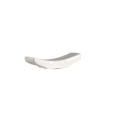 CAC China 101-CPS Bone White Porcelain Lincoln Chopstick Stand (6 Dozen Per Case)