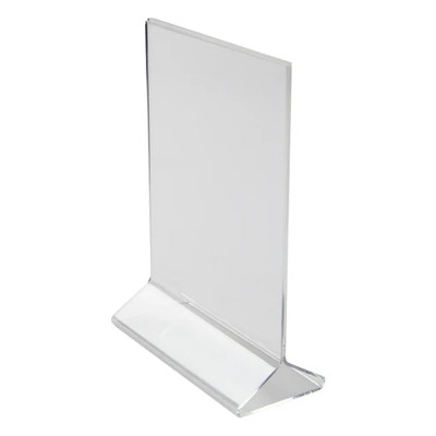 Winco ATCH-57 5" W Acrylic Card Holder