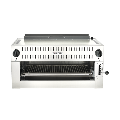 Vulcan 36IRB-NG 36" Natural Gas Fryer Electric Floor Model - 30,000 BTU