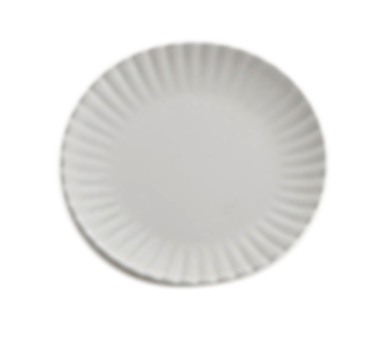American Metalcraft MP11 10.88" Plastic White Round Plate