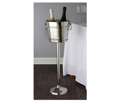 American Metalcraft O2BWB 8.38" L x 10.63" W x 9" H Oval Stainless Steel Wine Bucket