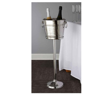 American Metalcraft O2BWB 8.38" L x 10.63" W x 9" H Oval Stainless Steel Wine Bucket
