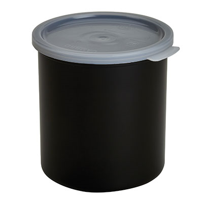 Cambro CP27110 Black Round Crock