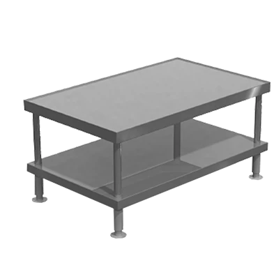 Vulcan STAND/F-VCCB36 37" W x 23" H Stainless Steel Undershelf Equipment Stand