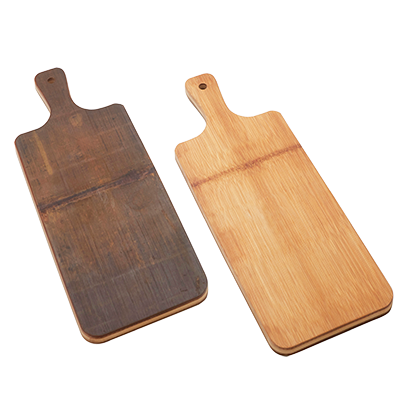 American Metalcraft BWBL Wood Rectangular Serving Peels