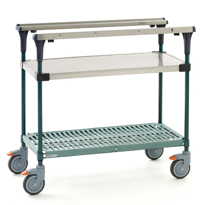 Metro MS1824-FSPR PrepMate MultiStation with Stainless Steel and SuperErecta Pro Shelving 26" x 19 3/8" x 39 1/8"