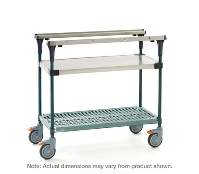 Metro MS1824-FSPR PrepMate MultiStation with Stainless Steel and SuperErecta Pro Shelving 26" x 19 3/8" x 39 1/8"