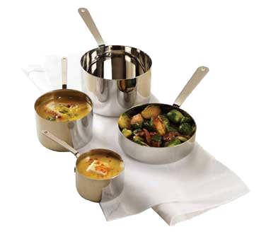 American Metalcraft SHSP21 2.75" Dia. Stainless Steel Mini Sauce Pot