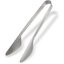 Carlisle 607680 8" W Stainless Steel Pastry Tongs