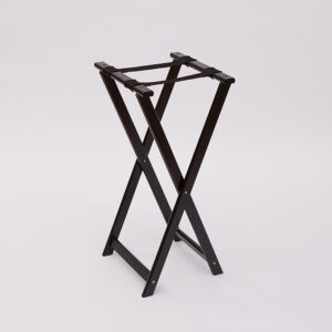 American Metalcraft WTSB33 17" W x 31" H Black Tray Stand