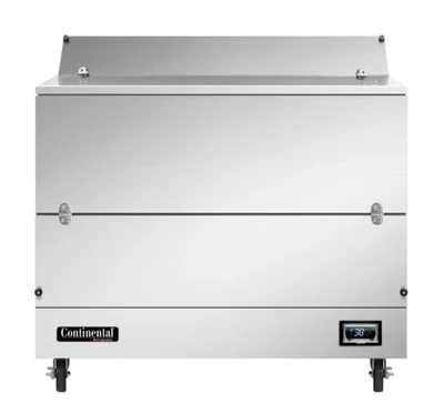 Continental Refrigerator MC4NSSS 49"W Stainless Steel Milk Cooler