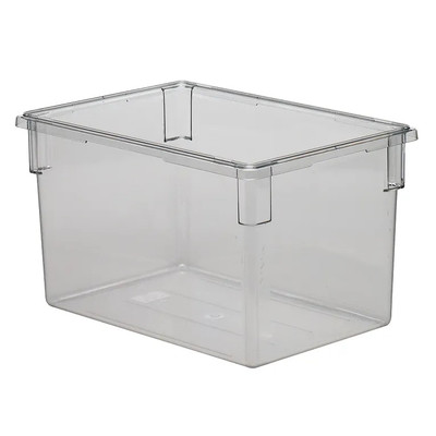 Cambro 182615CW135 22 Gal. 26" W x 18" D x 15" H Clear Polycarbonate Camwear Food Storage Container