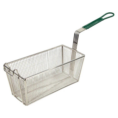 Winco FB-30 13-1/4"L x 6-1/2"W x 6"H Rectangular Fry Basket