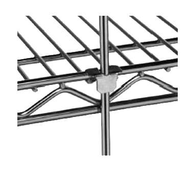 Metro R61C Super Erecta Rod &amp; Tabs 61" Chrome