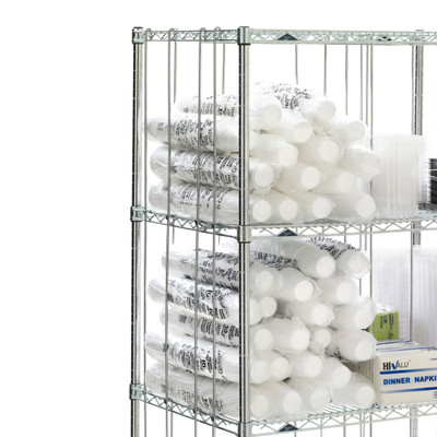 Metro R61C Super Erecta Rod &amp; Tabs 61" Chrome