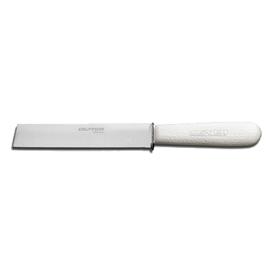 Dexter 9463 6&quot; Polypropylene White Handle Vegetable/Produce Knife