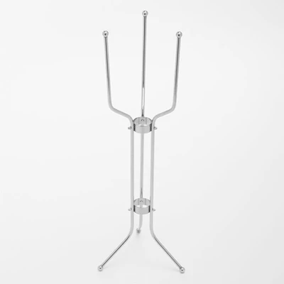 American Metalcraft CS31 28" H Chrome Plated Champagne Bucket Stand